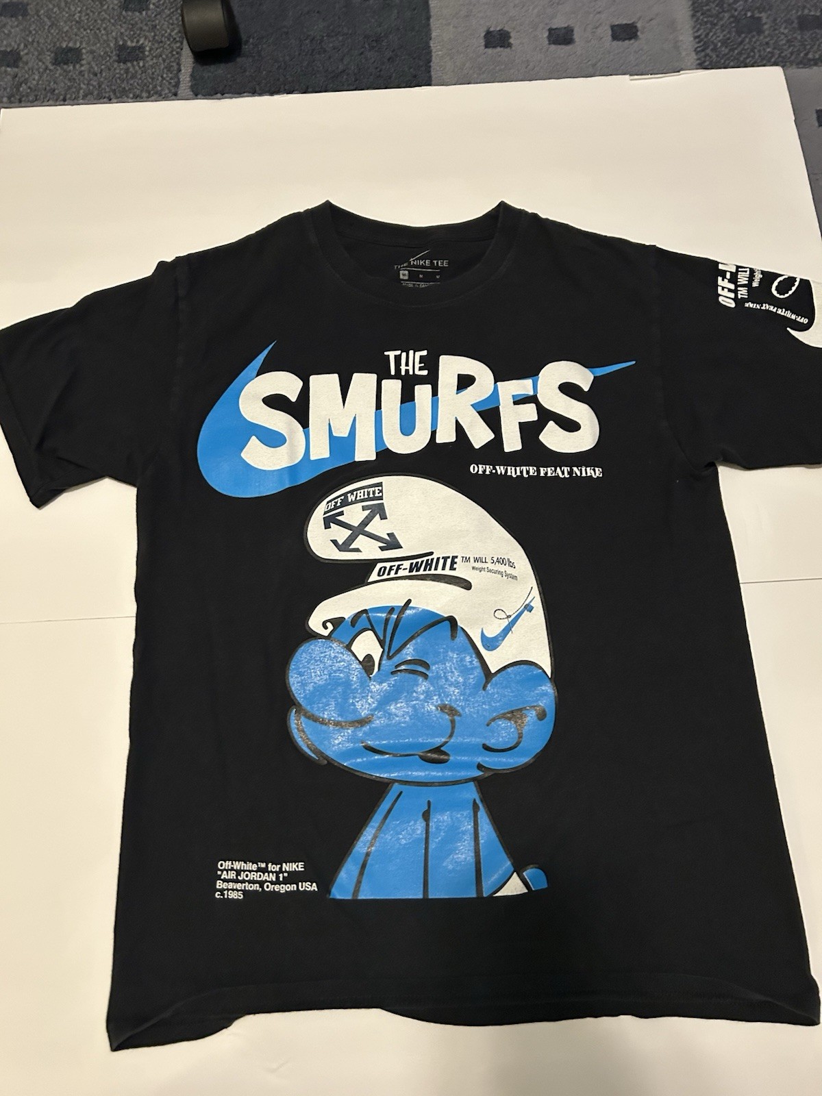 OFF WHITE X NIKE T shirt Nike x Off White Puffo taglia M