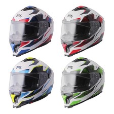 GMS Gelero Integral Helm Moto ECE 2206 Preparato Per Pinlock Con Visiera Sole
