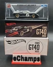 2025 Hot Wheels RLC 66 Ford GT40 MKII Red Line Club Members Exclusive -OPEN BOX-
