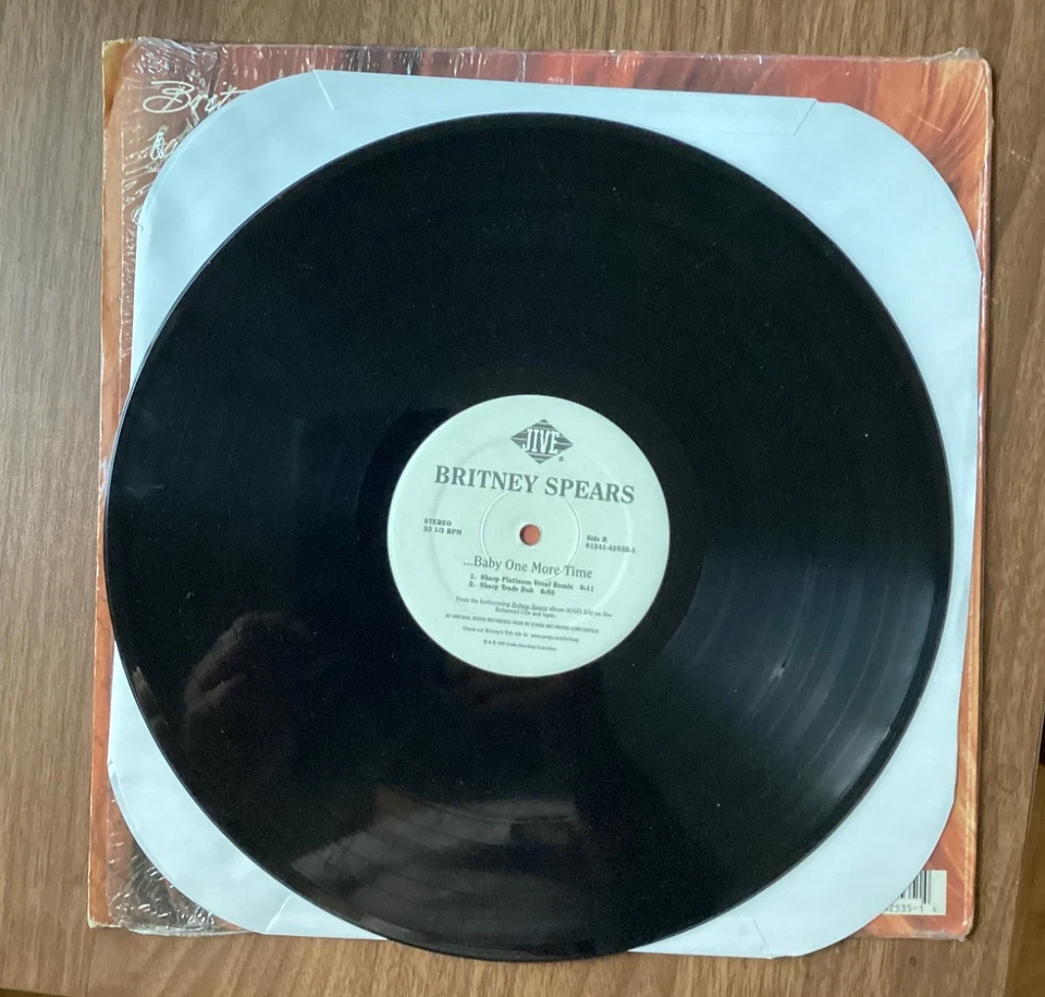 Britney Spears - Baby one more time - Jive 12" in Shrink VG+ - Imagem 3 de 4