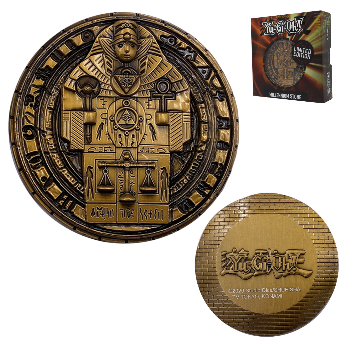 Yu-Gi-Oh! Limited Edition Millennium Stone Metal Replica - Image 3