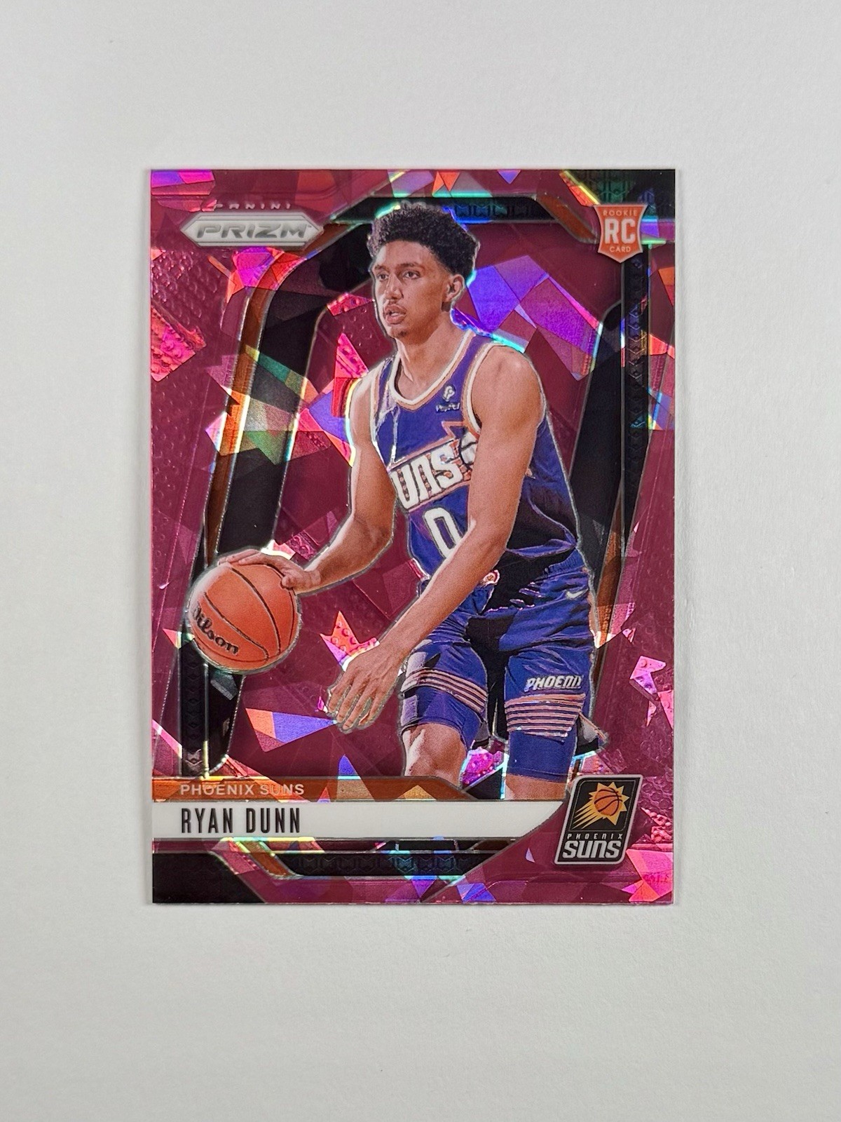 2024-25 Panini Prizm - Ryan Dunn #258 Pink Ice Prizm (RC)