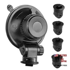 S504 Suction Cup Dash Cam Mount Holder 5th Gen with 4pcs 360 Rotating