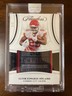 2020 Panini Flawless Clyde Edwards-Helaire Black Foil Tag Patch /3
