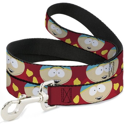 Comedy Central Pet Leash, Dog Leash, South Park Cartman Expressions Red, 4 Feet
