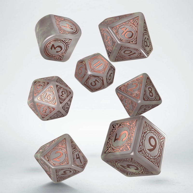 Q-Workshop BNIB Viking Modern Dice Set: Niflheim