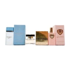 Dolce & Gabbana Mini Perfume Light Blue- Devotion- The One Set 3pcs 0.17oz Each