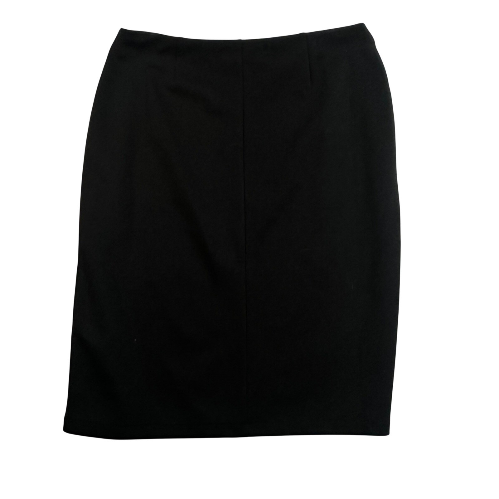 Appleseed's Petites Black Basic Knee Length Penci… - image 2