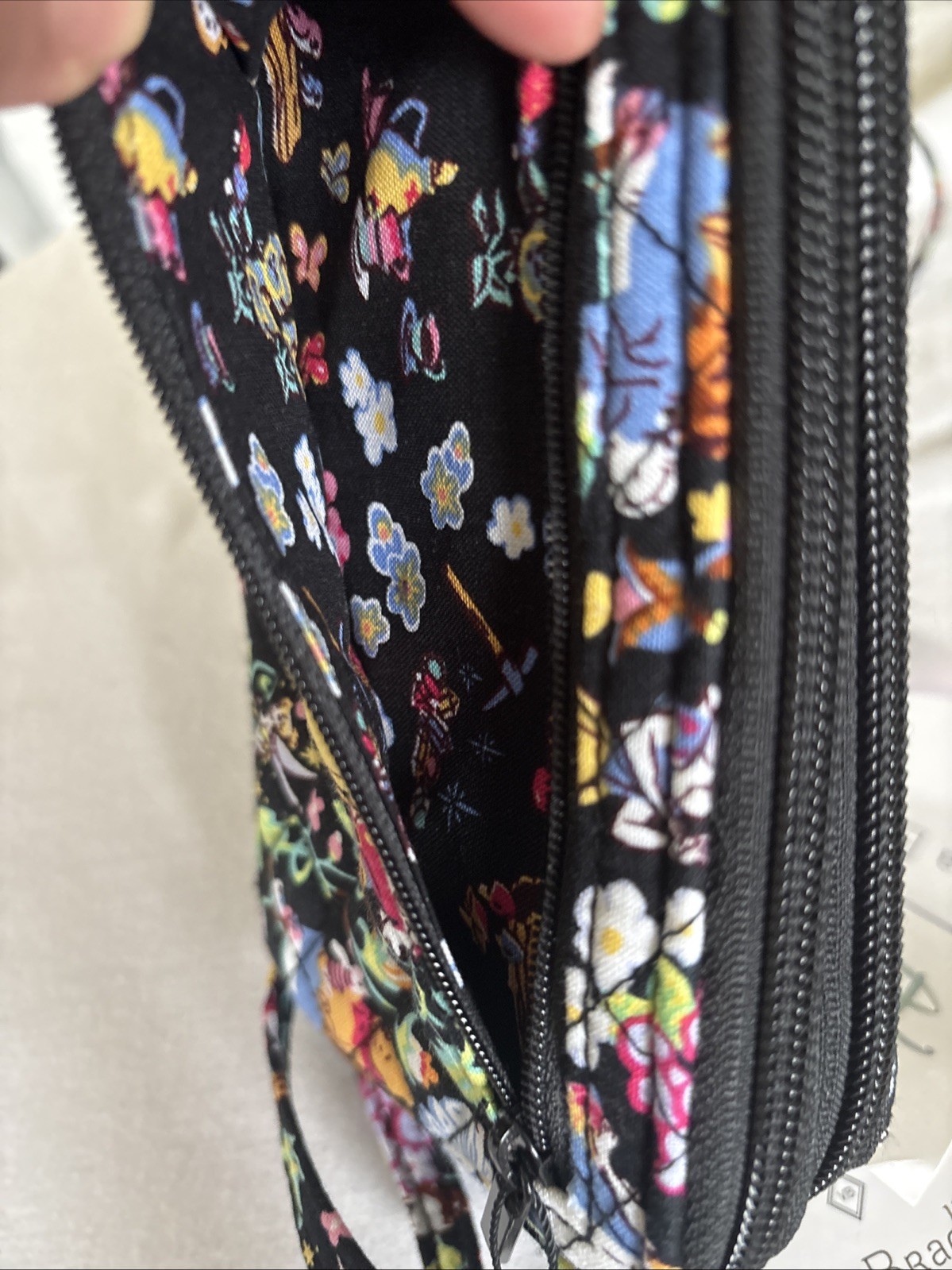 Vera Bradley Disney Classics Swirl Bambi Alice RFID All In One Crossbody Purse image 3