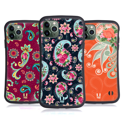 HEAD CASE DESIGNS PAISLEY CHIC HYBRID HÜLLE HUELLE FÜR APPLE iPHONES HANDYS