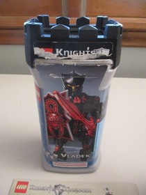 Lego Knights' Kingdom VLADEK #8786 - original canister & manual - Bionicle-like