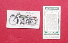 lambert and butlers cigarette card motor cycles card number 44 condition good