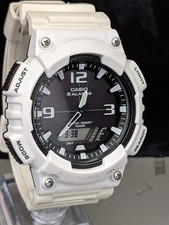 CASIO TOUGH SOLAR AQ-S810WC-7AV WHITE ANALOG-DIGITAL SPORT WATCH – MSRP $74.95