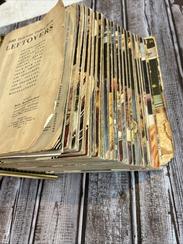 Vintage The Encyclopedia Of Cooking in 24 Volumes 1952 - Foto 3 di 13
