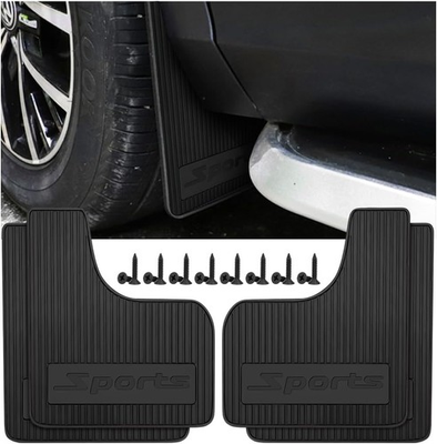 #ad Car Mud Flaps 4PCS Soft Flexible Bendable Rubber Vehicle Mudguard Splash Guard $12.99
