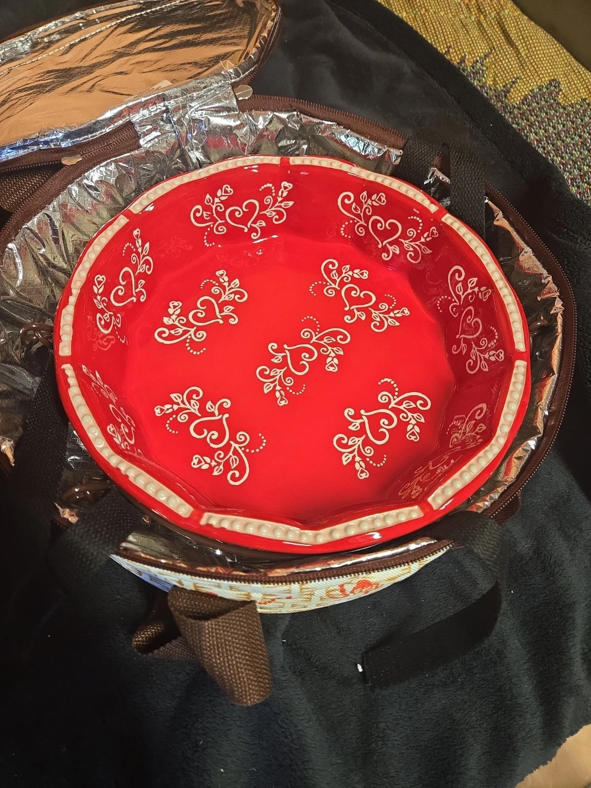 Temptations Floral Lace Romance Pie Pan Kit