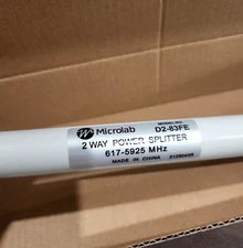 2 Way Low PIM Power Splitter 4.3-10 F_Microlab D2-83FE 617-5925 MHz