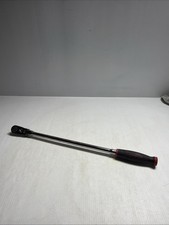 Snap On 38 Drive 19.5 Long Fine Tooth Flex Head Soft Grip Ratchet Fhllf80