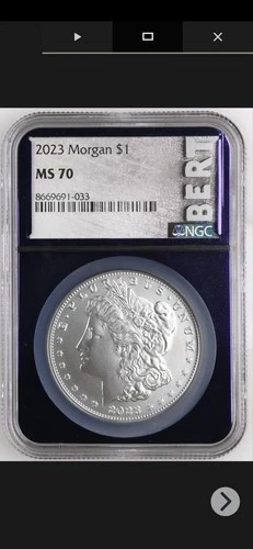 2023 Morgan Silver Dollar $1 - NGC MS 70