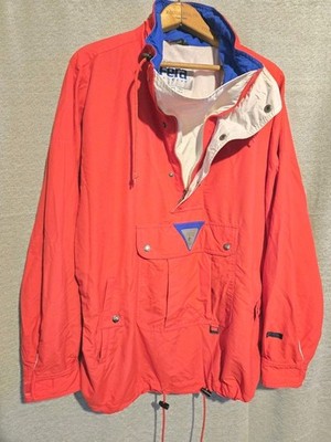 Vintage 80s Fera Skiwear Red Jacket Mens ML /42