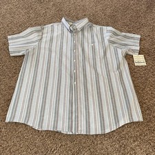 Vintage Saddlebrook 3xl Short Sleeve Buttton Up Dress Shirt Walmart NOS