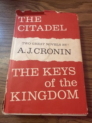 The Citadel and The Keys Of The Kingdom by A.J. Cronin 1941 Book Club  HC/DJ