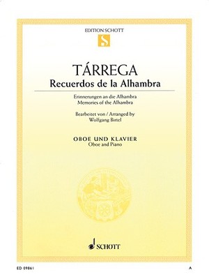 Recuerdos de la Alhambra Oboe and Piano