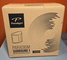 Paradigm Surround 1 Speakers (Pair)   Black  ...