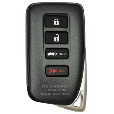 Replacement Smart Key Fob for Lexus RX450h 2016-2020 FCC HYQ14FBB Part Number