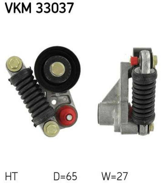 Riemenspanner Keilrippenriemen Links FüR CitroËN Peugeot Xsara Break Coupe-image