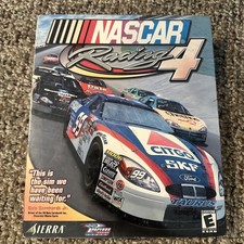 Nascar Racing 4 Big Box PC Game 2001 Sierra Papyrus Games NEW  FACTORY SEALED 