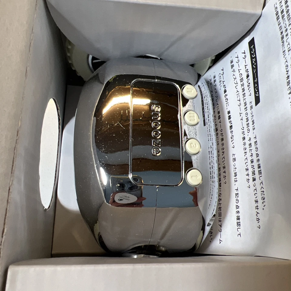 Clocky Alarm Clock On Wheels Jumps And Runs Heavy Sleepers NIB - Image 4 of 4