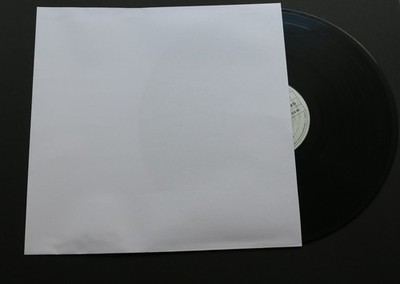 500 St. Premium 12  reinweiße LP/Maxi Single Innenhüllen ohne Mittelloch 90 gr.
