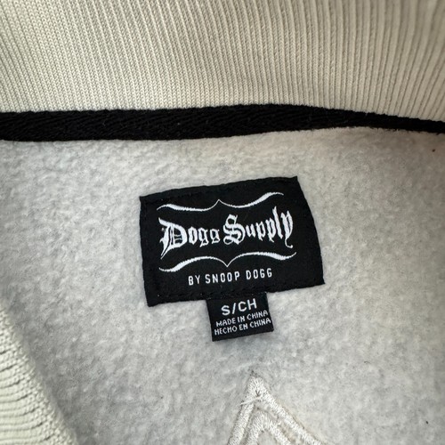 Dogg Supply by Snoop Dogg Mens Varsity Jacket Size Small Paisley Fleece Snaps - Picture 2 of 5