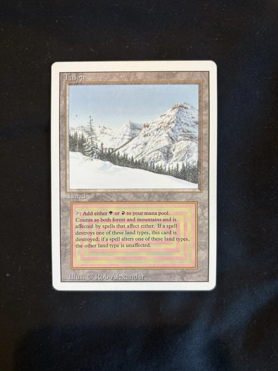 Taiga (Magic: The Gathering) Magic: The Gathering Revised Edition
