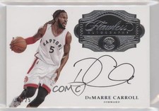 2016-17 Panini Flawless Flawless Auto 9/25 DeMarre Carroll #FA-DMC Auto 2d0