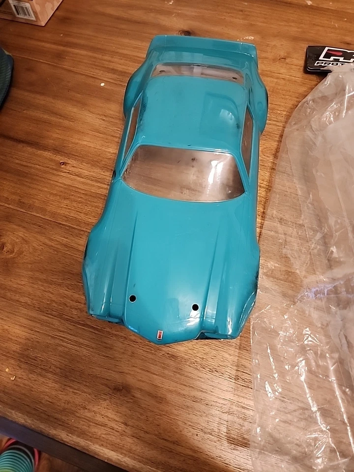 Protoform 1558-40 Clear 1968 Ford Mustang 1/10 Scale Car Body Plus Bonus Body - Image 3 of 4