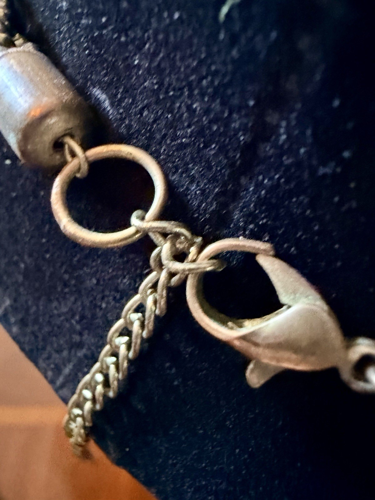 VTG Multicolor Beads Multi Strand Statement Neckl… - image 9