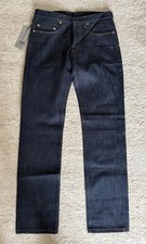 Dior Hedi Slimane Raw Blue Denim Jeans