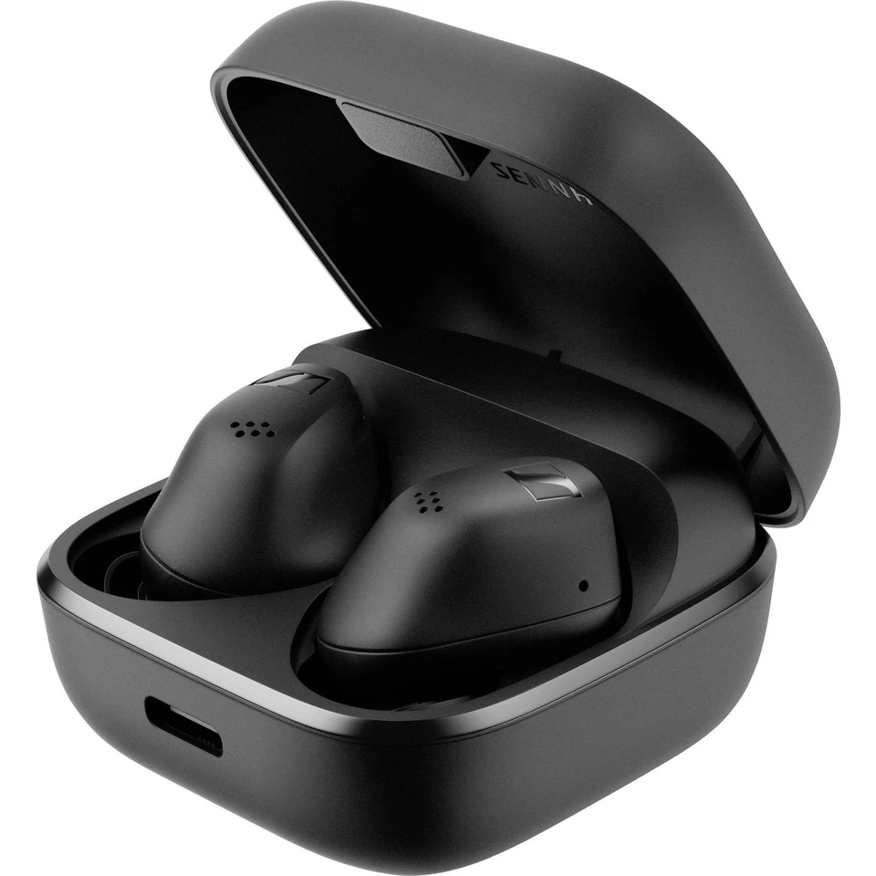 Sennheiser In Ear Kopfhörer Ohrhörer Bluetooth Kabellos Schwarz - Sehr Gut, Foto 2 von 5