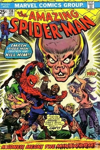 Amazing Spider-Man #138 VG 1974 Stock Image