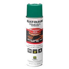 Rust-Oleum 1634838V Precision Line Marking Paint, Inverted, Safety Green, 20 Oz
