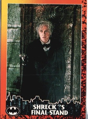 1992 Topps Batman Returns #84 Shreck's Final Stand
