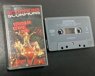 World Wide Live Vol 2 by Scorpions (1985) Breeze Music Cassette VG++