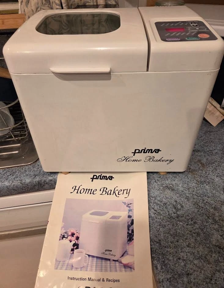 Prima Automatic Bread Maker Home Bakery, ABM3 VGC lightly used with booklet
Opens in a new window or