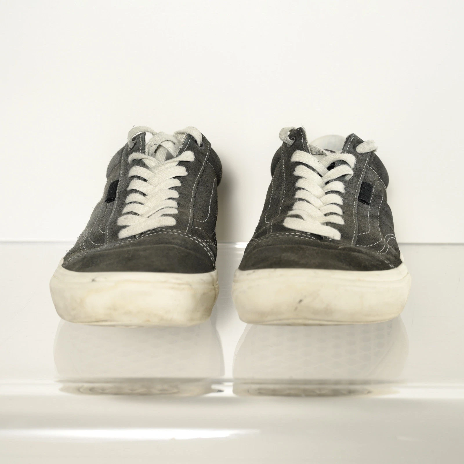 Scarpe stringate Vans uomo 11 verde grigio