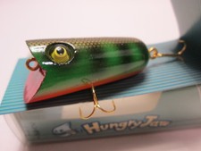 Aqua Freak WOODBROS Hungry Jaw Hard Wood Darter Popper #3