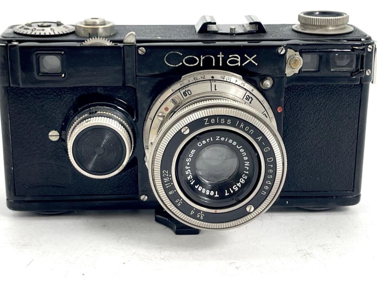 Zeiss Ikon Contax Ib 35mm Rangefinder Camera Y33315 w/ Tessar