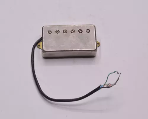 Vintage DiMarzio DP155 Tone Zone Humbucker Pickup Nickel Cover Gibson Les Paul