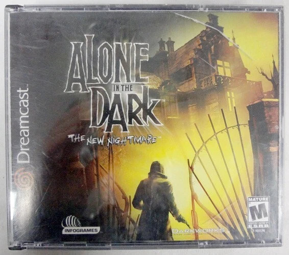 Видеоигра Alone in the Dark: The New Nightmare 2001 Sega Dreamcast и длинный чехол! - Изображение 2 из 4